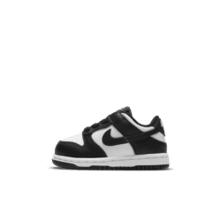 Nike Panda Dunk Low Schuh für Babys und Kleinkinder - Weiß